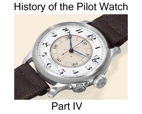 History of the Pilot Watch Part I Cartier Santos 1904