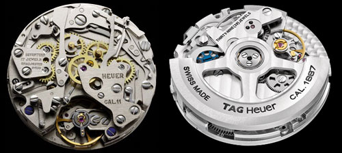 TAG heuer calibre 11 and 1887