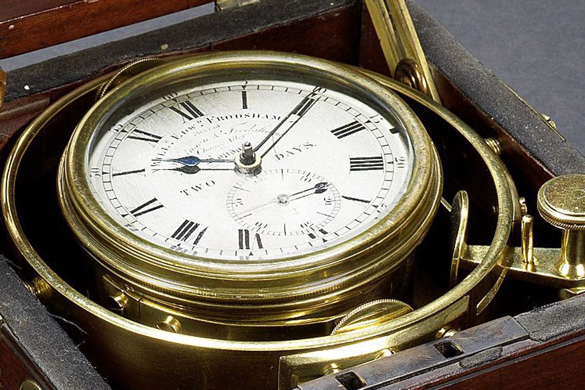 HMS Beagle Marine chronometer