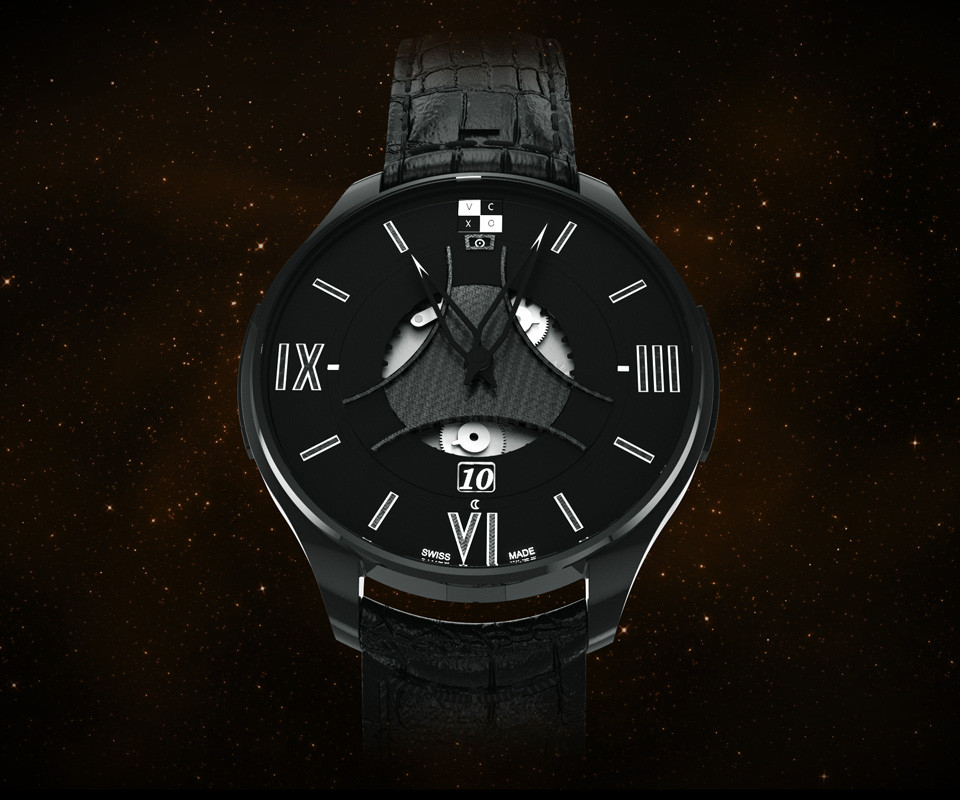 VCXO mechanical smart watch ceramic - 1