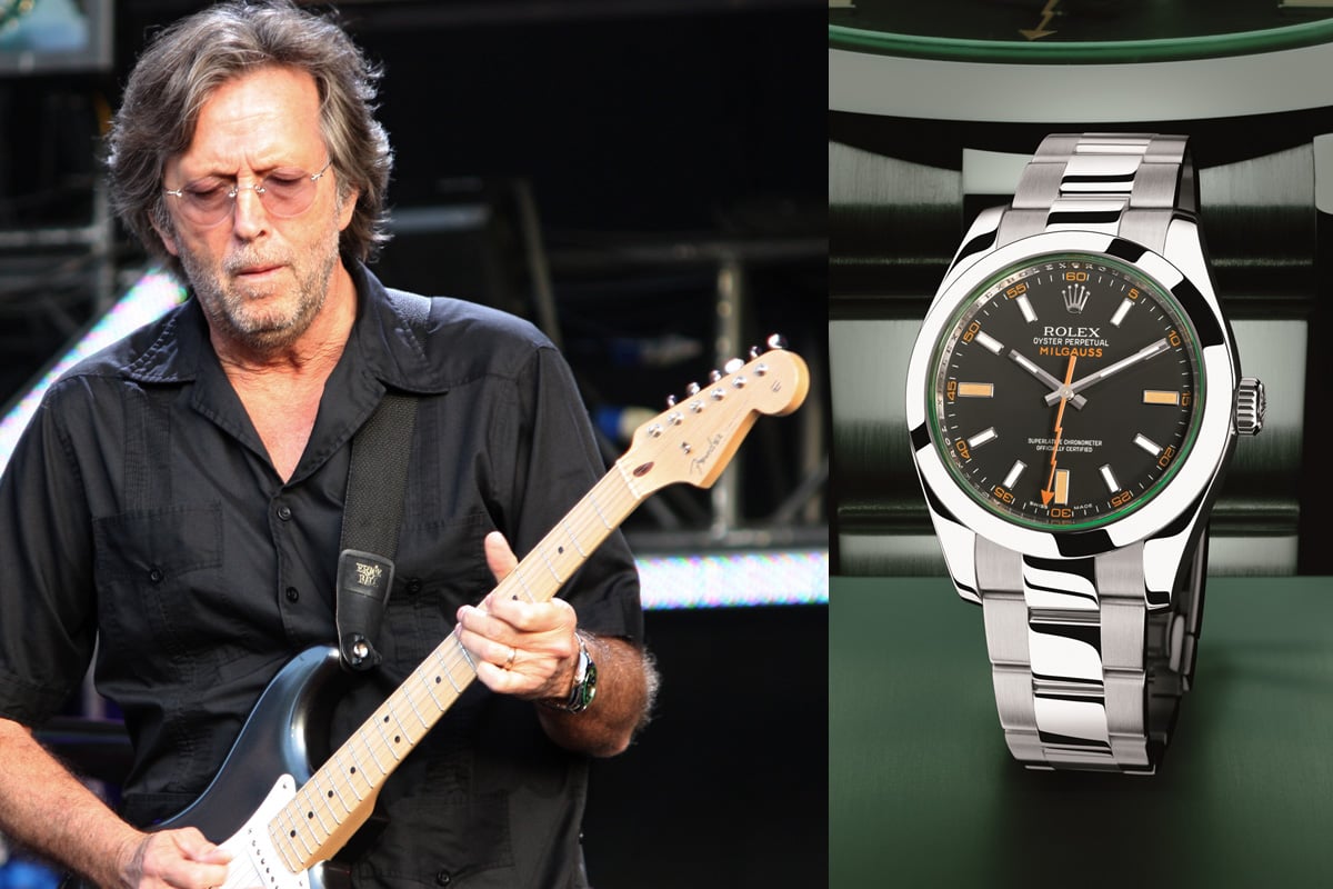 Eric Clapton Rolex Milgauss GV