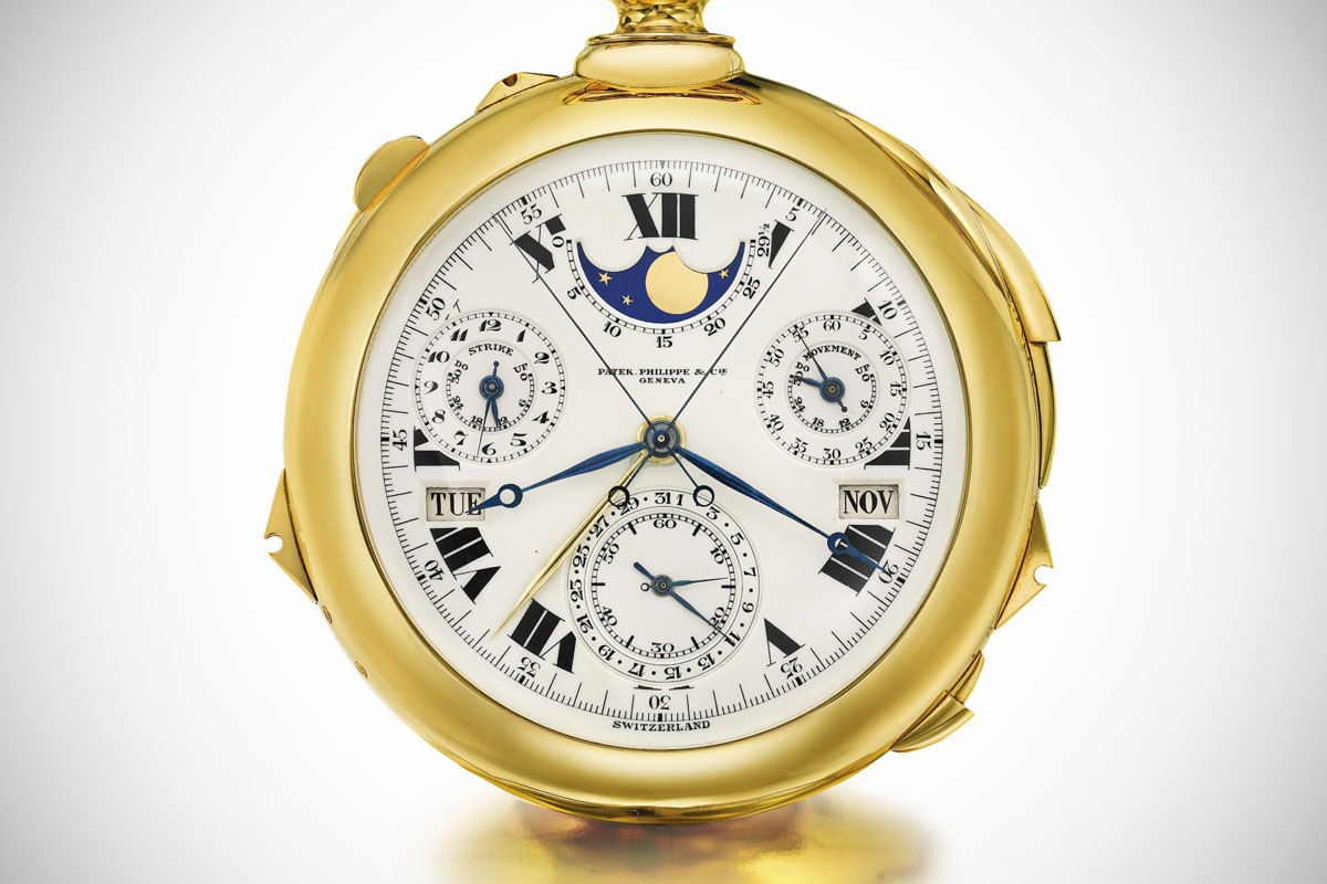 Henry Graves Patek Philippe Supercomplication Sotheby's - 4