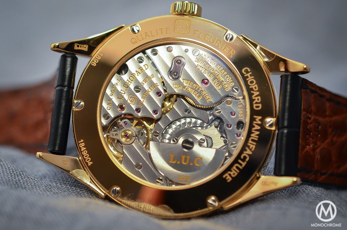 Chopard L.U.C Qualite Fleurier Ruthenium Chronometer - 6