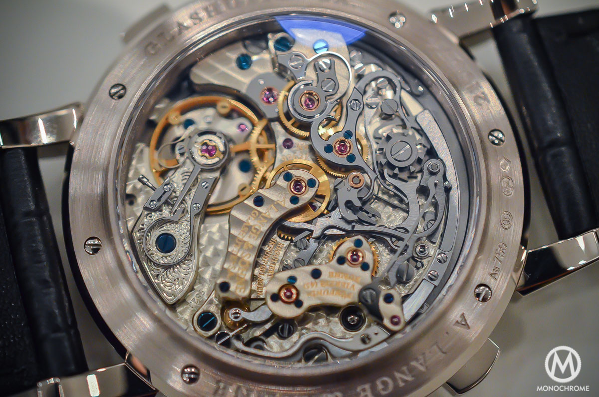A. Lange and Sohne Datograph Perpetual Grey Dial White Gold - 2015 edition - 8
