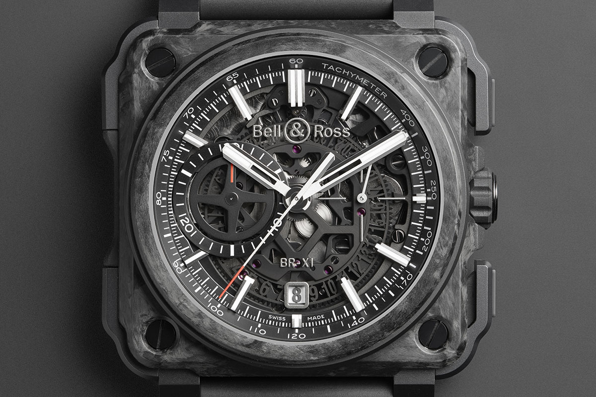 Bell & Ross BR-X1 Skeleton Chronograph Carbon Forge