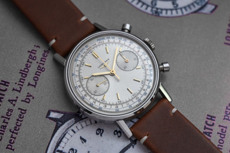 Longines Flyback Chronograph 30CH (1965) Reference 7413