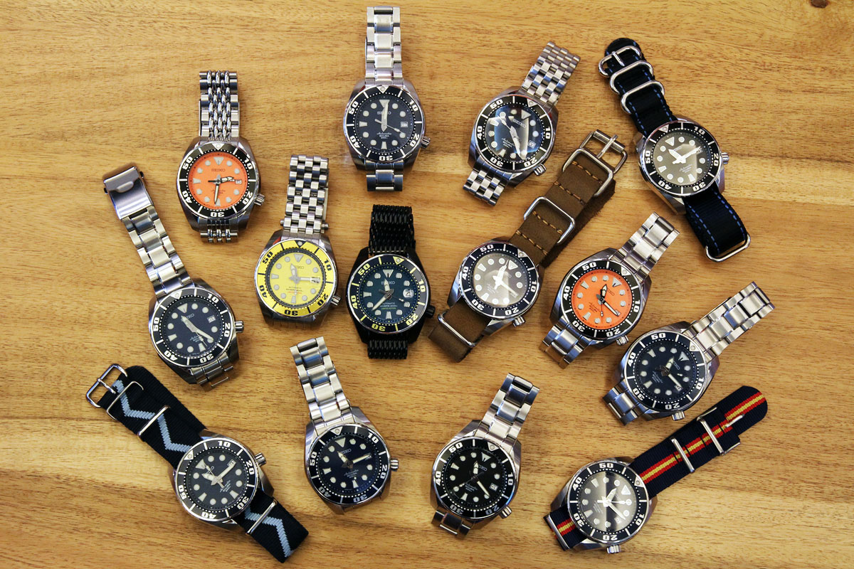 Seiko Sumo GTG Table shot