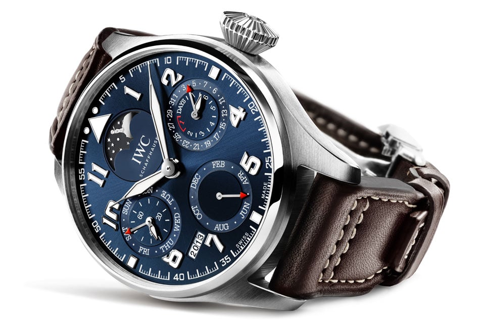 IWC Big Pilot Perpetual Calendar Petit Prince in platinum