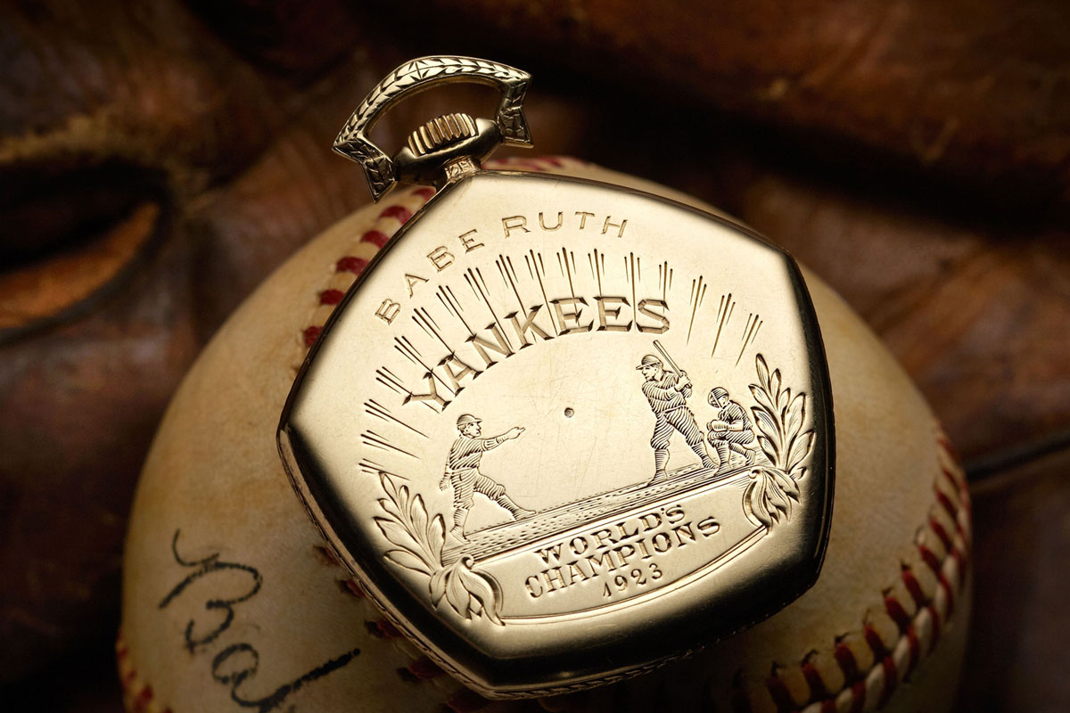 Babe Ruth World Series pocket watch