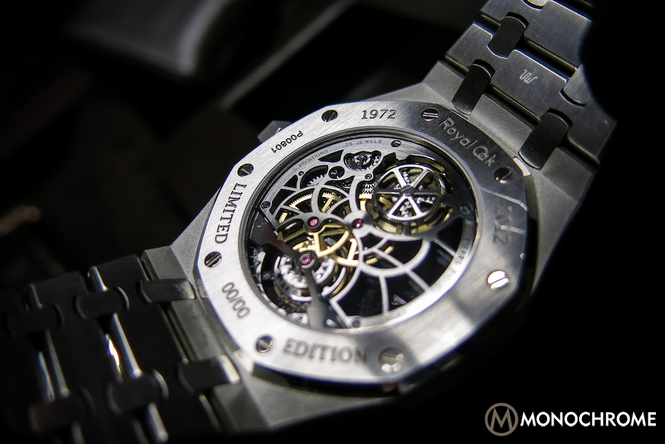 Audemars Piguet Royal Oak Skeleton Tourbillon steel prototype Audemars Piguet Royal Oak Skeleton Tourbillon steel prototype