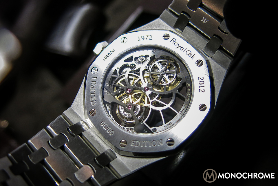 Audemars Piguet Royal Oak Skeleton Tourbillon steel prototype Audemars Piguet Royal Oak Skeleton Tourbillon steel prototype
