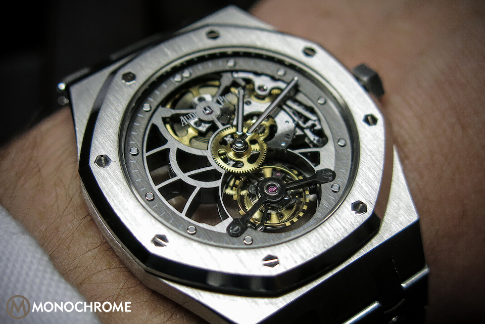 Audemars Piguet Royal Oak Skeleton Tourbillon steel prototype Audemars Piguet Royal Oak Skeleton Tourbillon steel prototype