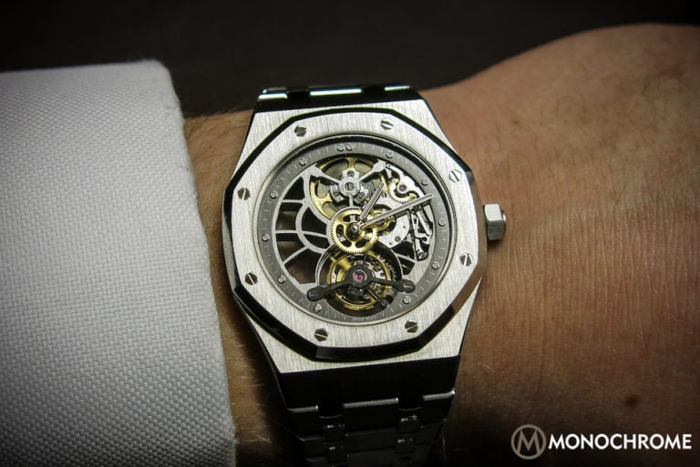 Audemars Piguet Royal Oak Skeleton Tourbillon steel prototype