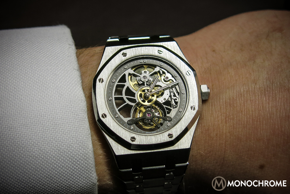Audemars Piguet Royal Oak Skeleton Tourbillon steel prototype