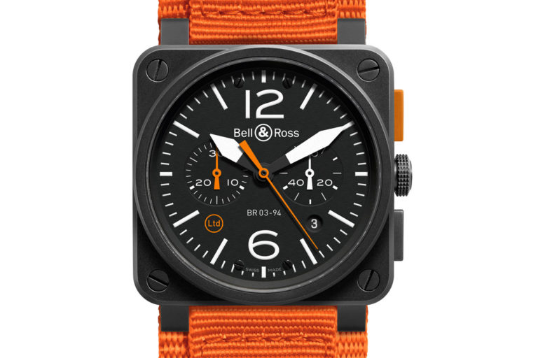 Bell&Ross BR03-94 Carbon Orange