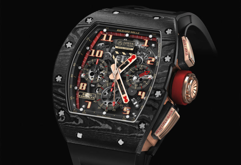 Richard Mille RM 011 NTPT LOTUS F1 ROMAIN GROSJEAN