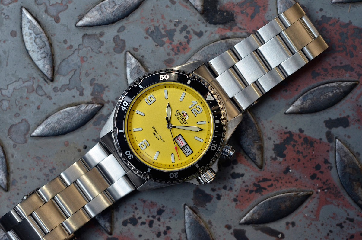 orient mako yellow limited edition USA - 7 orient mako yellow limited edition USA - 7