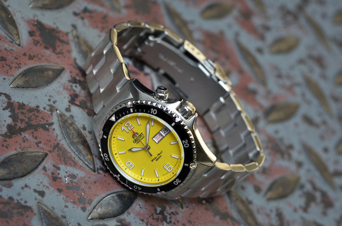 orient mako yellow limited edition USA - 9 orient mako yellow limited edition USA - 9