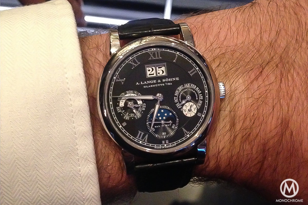A Lange & Sohne Langematik Perpetual white gold black dial - 10 A Lange & Sohne Langematik Perpetual white gold black dial - 10