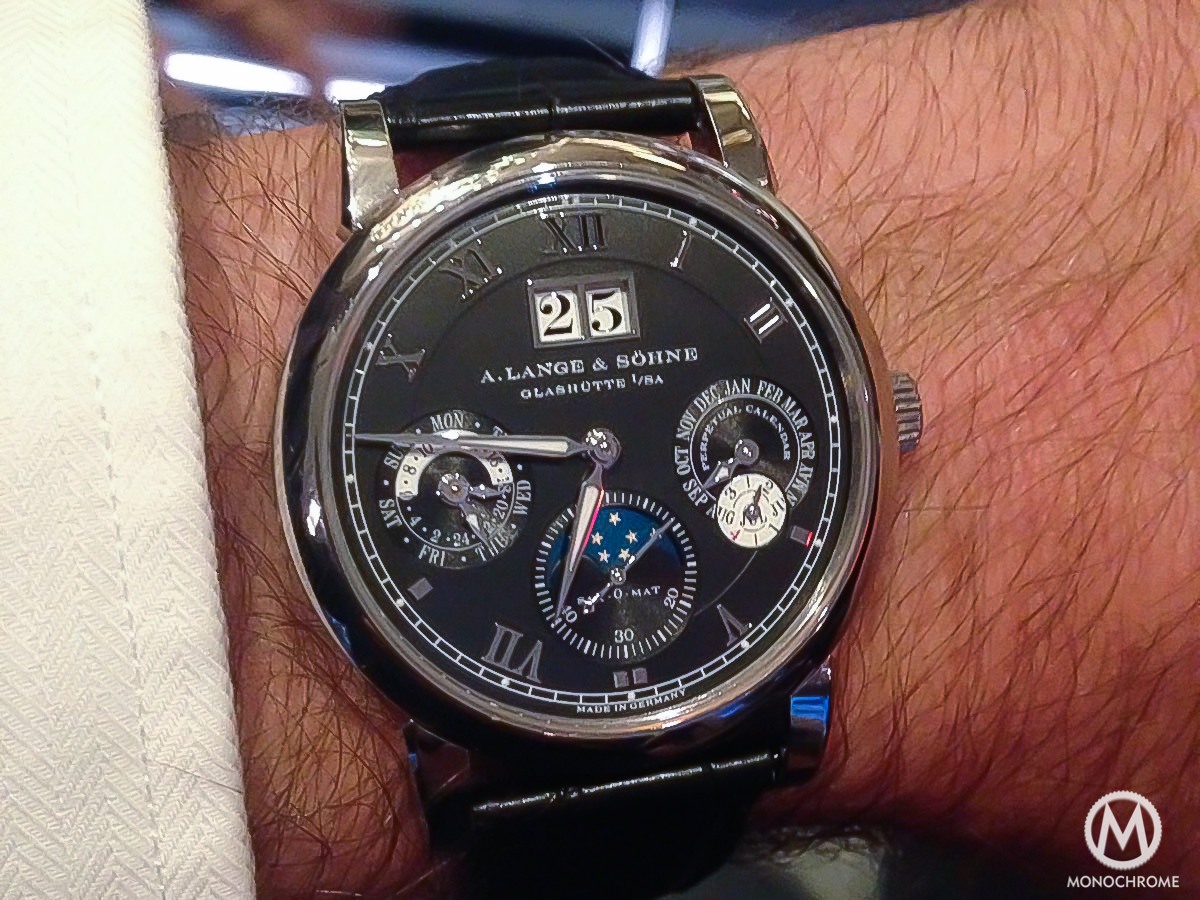 A Lange & Sohne Langematik Perpetual white gold black dial - 11 A Lange & Sohne Langematik Perpetual white gold black dial - 11
