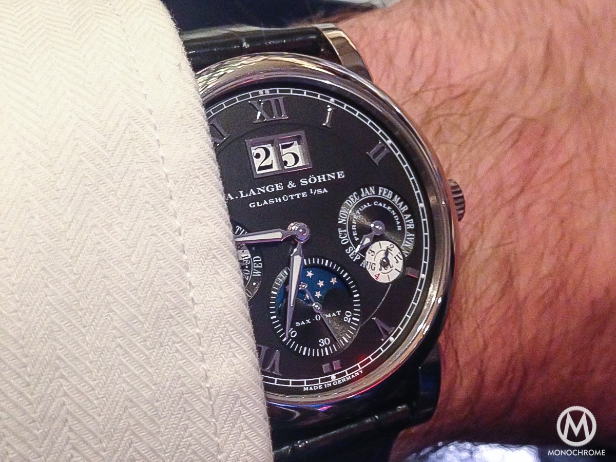 A Lange & Sohne Langematik Perpetual white gold black dial - 8 A Lange & Sohne Langematik Perpetual white gold black dial - 8
