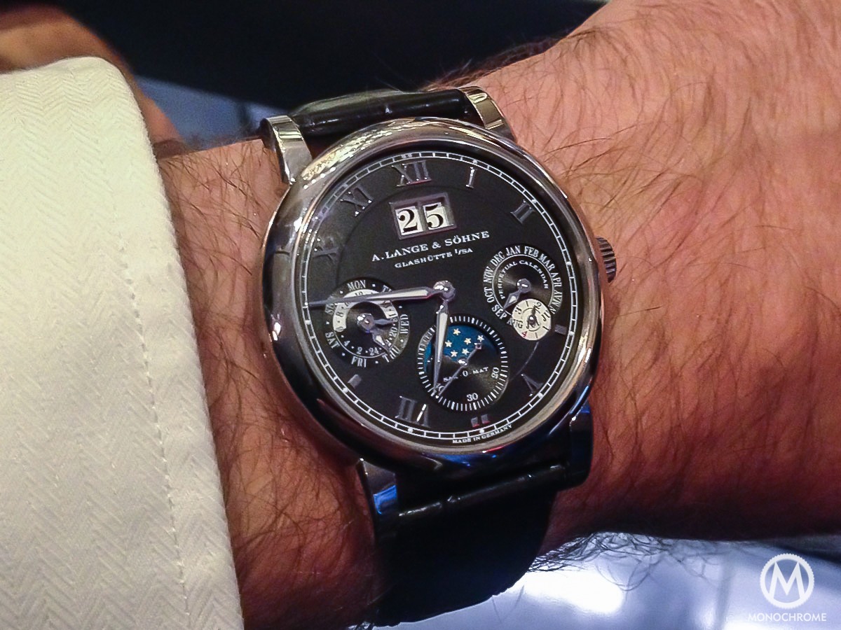 A Lange & Sohne Langematik Perpetual white gold black dial - 9 A Lange & Sohne Langematik Perpetual white gold black dial - 9