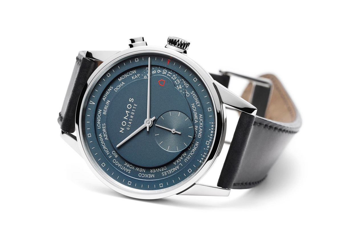 NOMOS Zurich Worldtimer True Blue