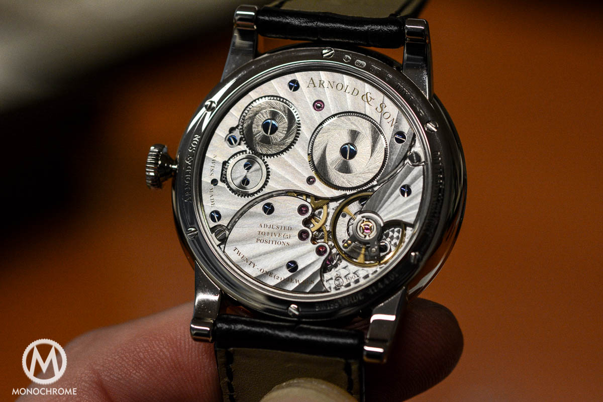 Arnold & Son HMS1 guilloche dial Arnold & Son HMS1 guilloche dial