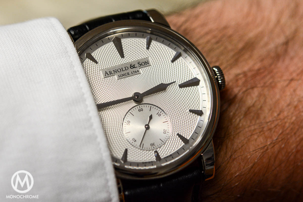 Arnold & Son HMS1 guilloche dial Arnold & Son HMS1 guilloche dial