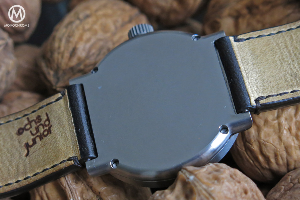 Ochs Und Junior Two Time Zones Brass Dial