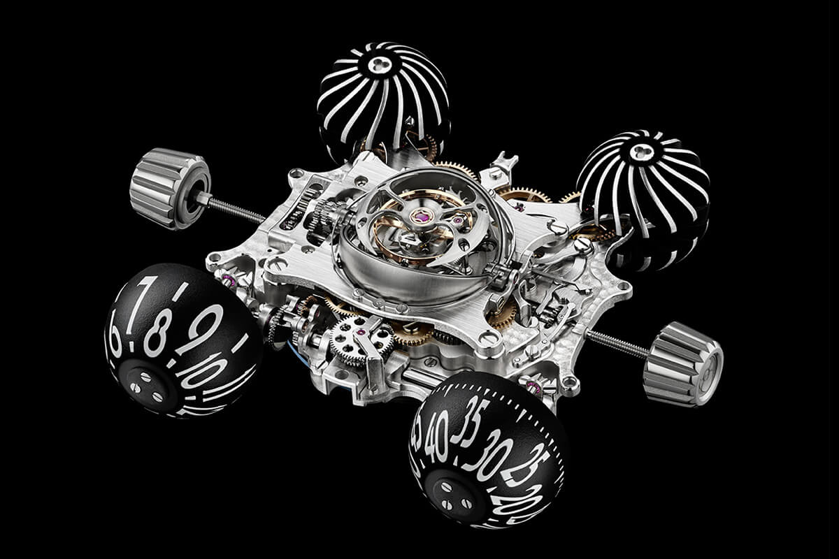 MB&F HM6 RT Space Pirate Red Gold - 1 MB&F HM6 RT Space Pirate Red Gold - 1