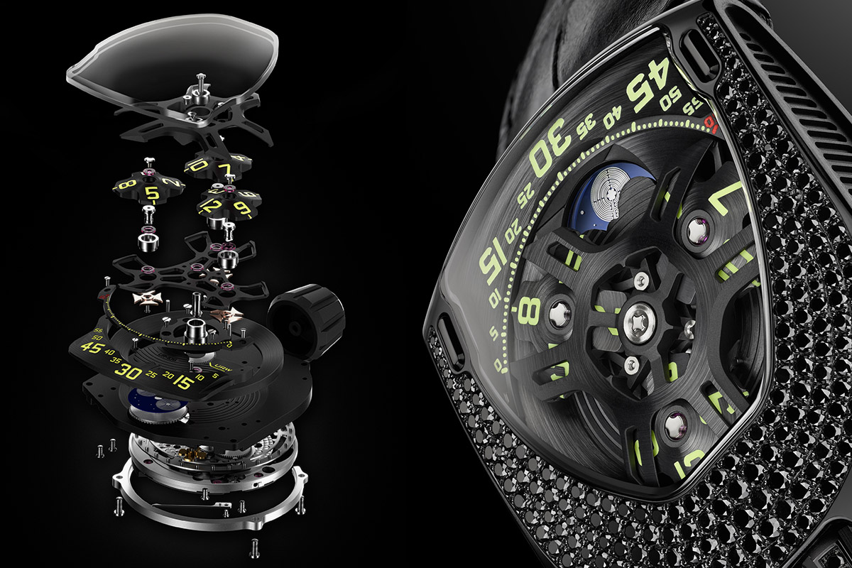 URWERK UR-106 Black Lotus URWERK UR-106 Black Lotus