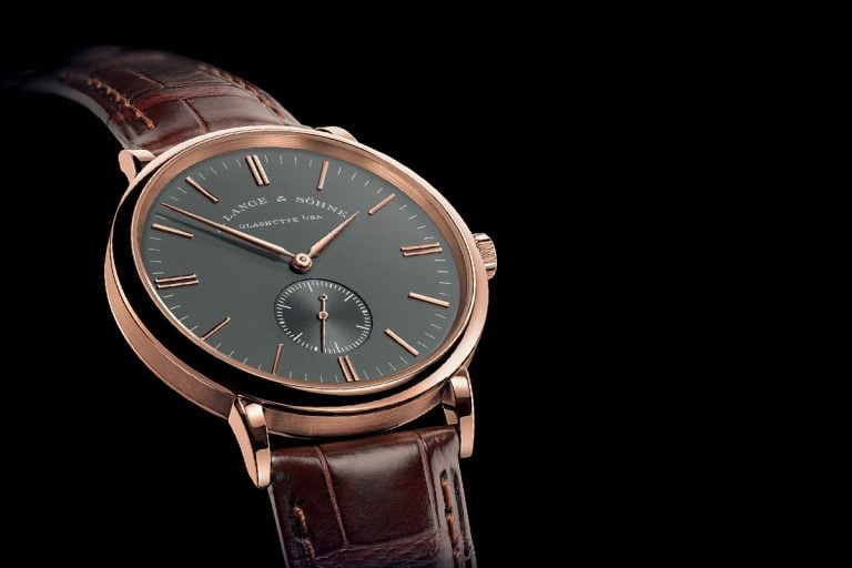 A Lange Sohne Saxonia Grey Dial