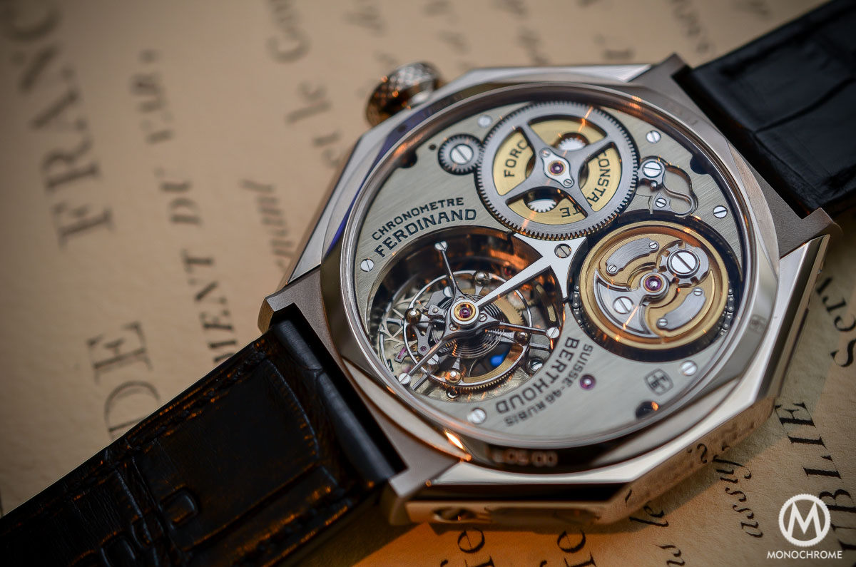 Ferdinand Berthoud Chronometre FB 1 - fusee chain close up Ferdinand Berthoud Chronometre FB 1 - fusee chain close up