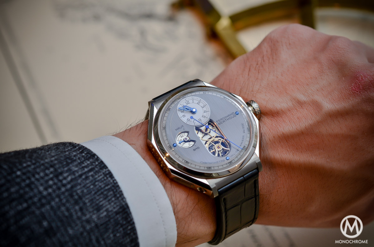 Ferdinand Berthoud Chronometre FB 1 - white gold wristshot Ferdinand Berthoud Chronometre FB 1 - white gold wristshot