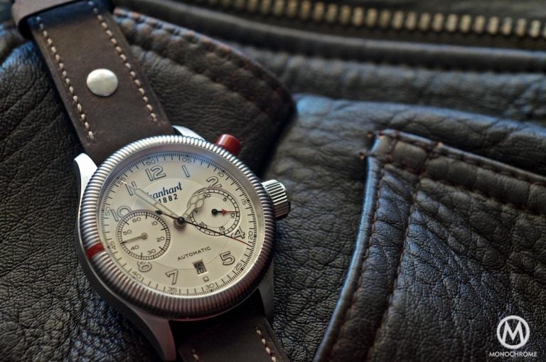 Hanhart Pioneer Monocontrol use of chronograph