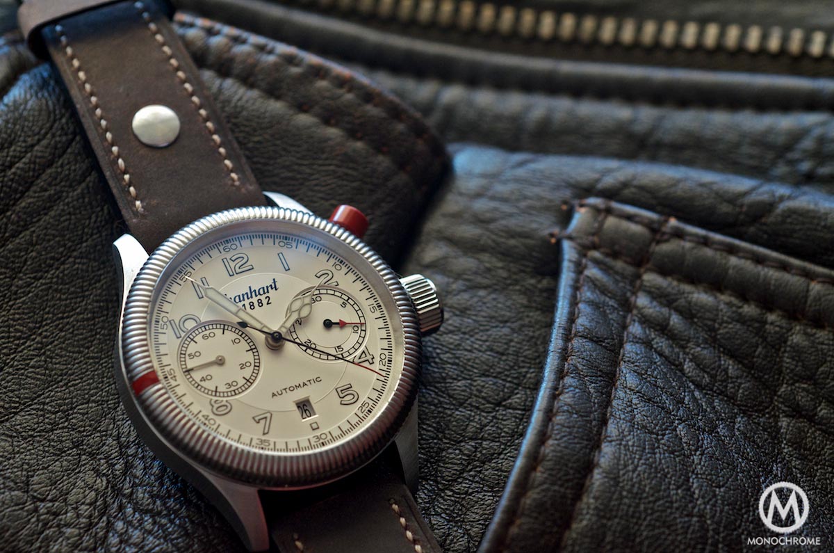 Hanhart Pioneer Monocontrol use of chronograph