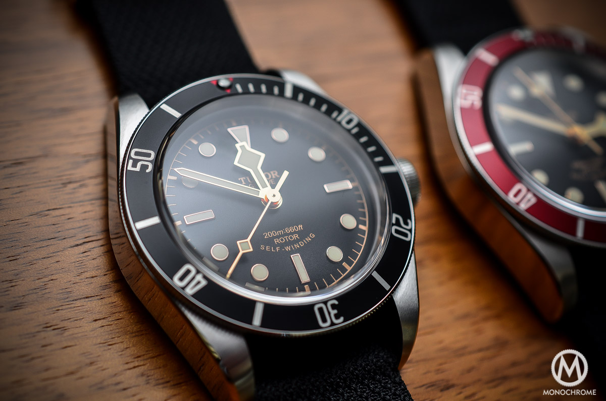 Tudor Black Bay Black Bezel 79220N - dial and hands Tudor Black Bay Black Bezel 79220N - dial and hands