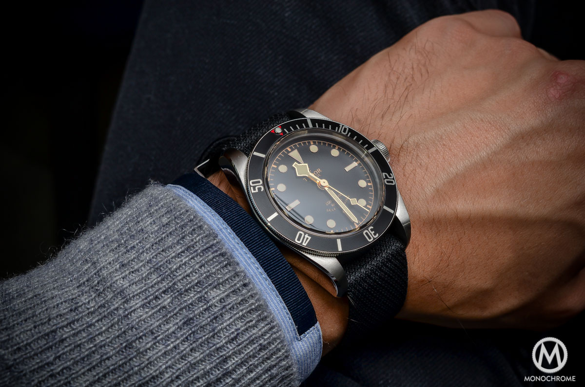 Tudor Black Bay Black Bezel 79220N - wristshot 2 Tudor Black Bay Black Bezel 79220N - wristshot 2