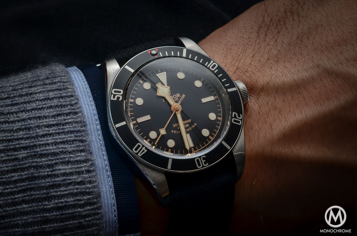 Tudor Black Bay Black Bezel 79220N - wristshot 3 Tudor Black Bay Black Bezel 79220N - wristshot 3