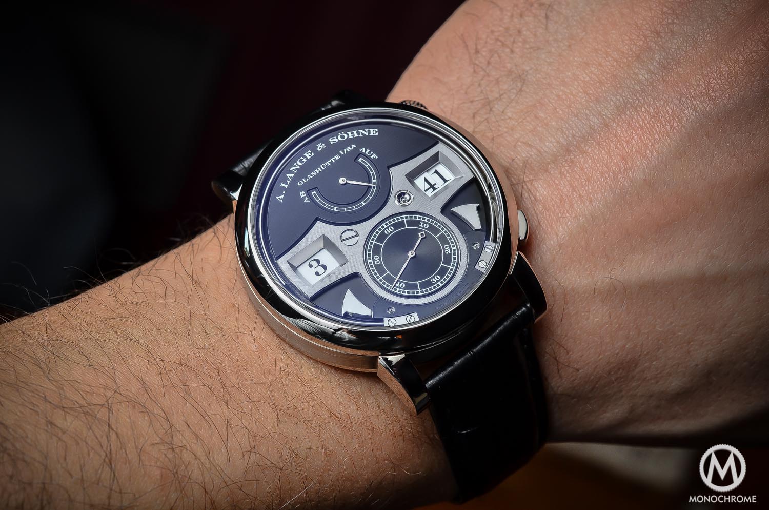 A. Lange Sohne Zeitwerk Striking Time White Gold Black Dial - Full review - 2 A. Lange Sohne Zeitwerk Striking Time White Gold Black Dial