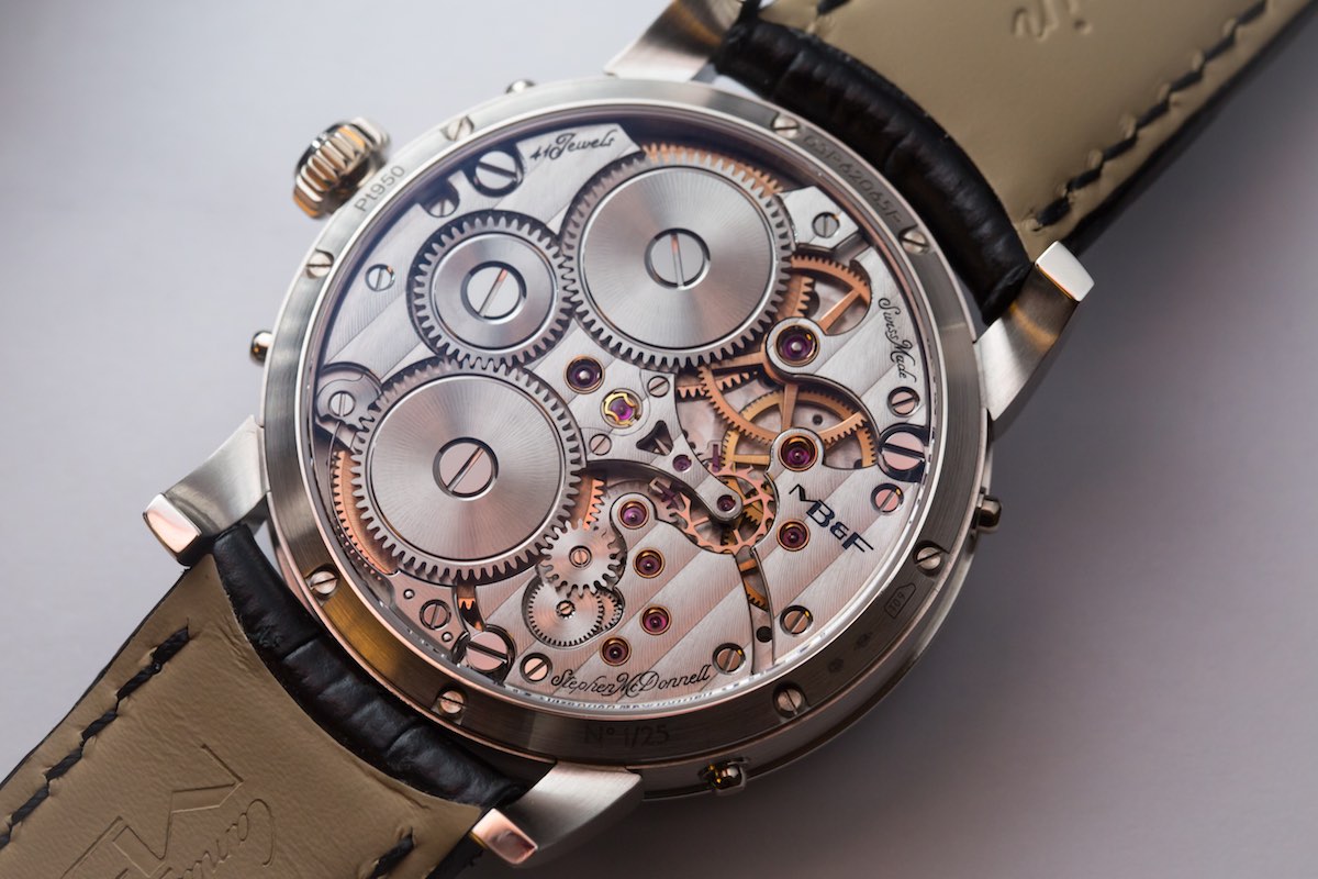 MB&F legacy Machine Perpetual - Credits to The Horophile - movement platinum MB&F legacy Machine Perpetual - Credits to The Horophile - movement platinum