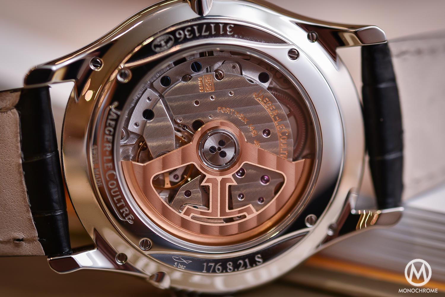 Jaeger-LeCoultre Master Ultra Thin Perpetual steel black dial - SIHH 2016 - 6 Jaeger-LeCoultre Master Ultra Thin Perpetual steel black dial - SIHH 2016