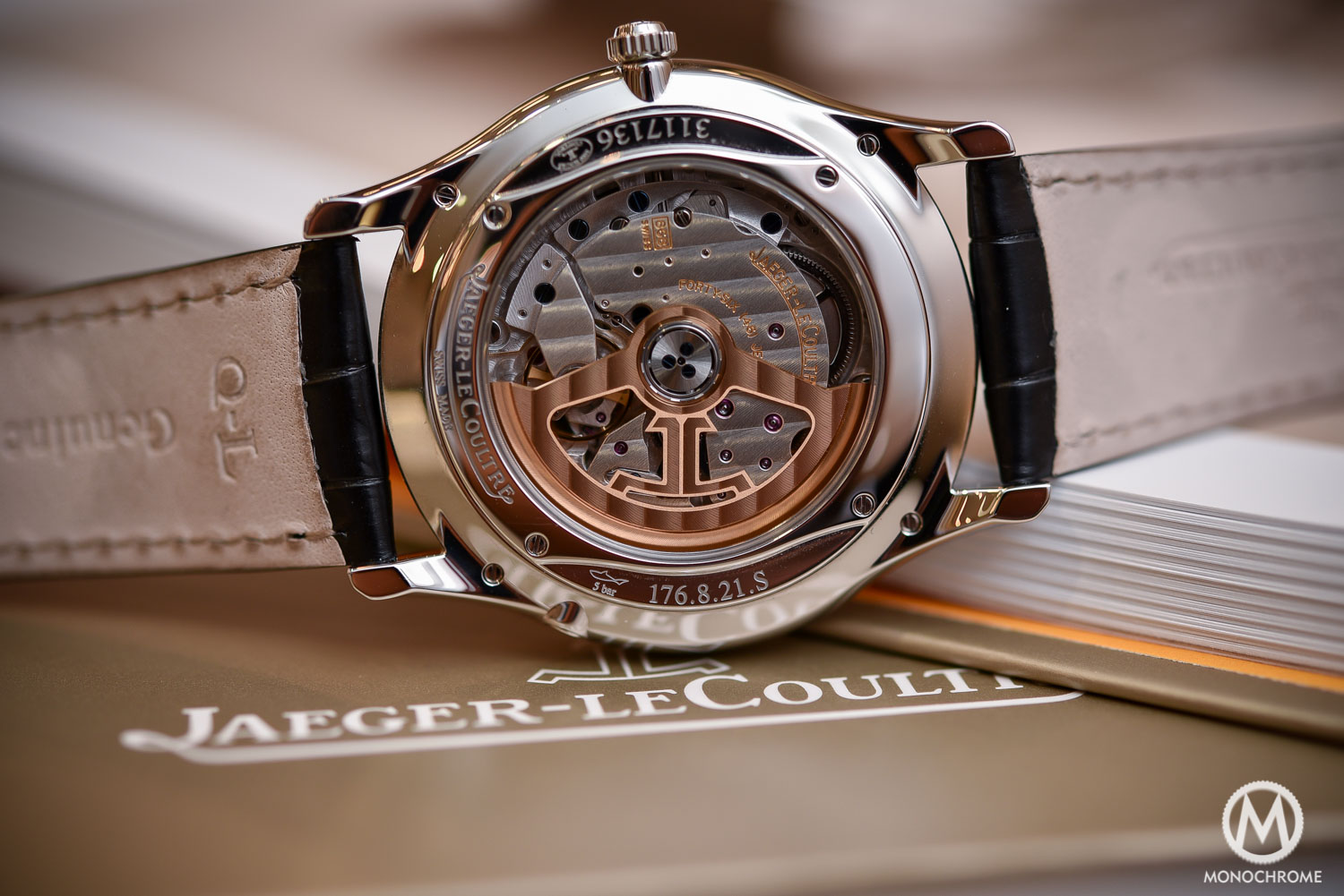 Jaeger-LeCoultre Master Ultra Thin Perpetual steel black dial - SIHH 2016 - 7 Jaeger-LeCoultre Master Ultra Thin Perpetual steel black dial - SIHH 2016