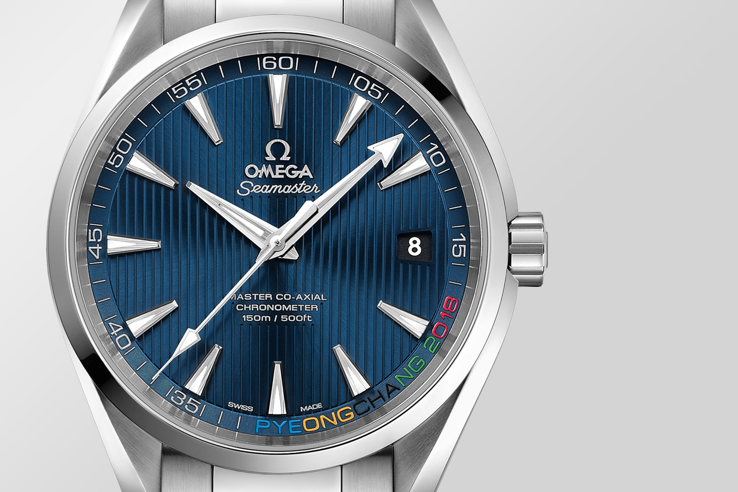 Omega Seamaster Aqua Terra Pyeongchang 2018 Limited Edition - 4 Omega Seamaster Aqua Terra Pyeongchang 2018 Limited Edition