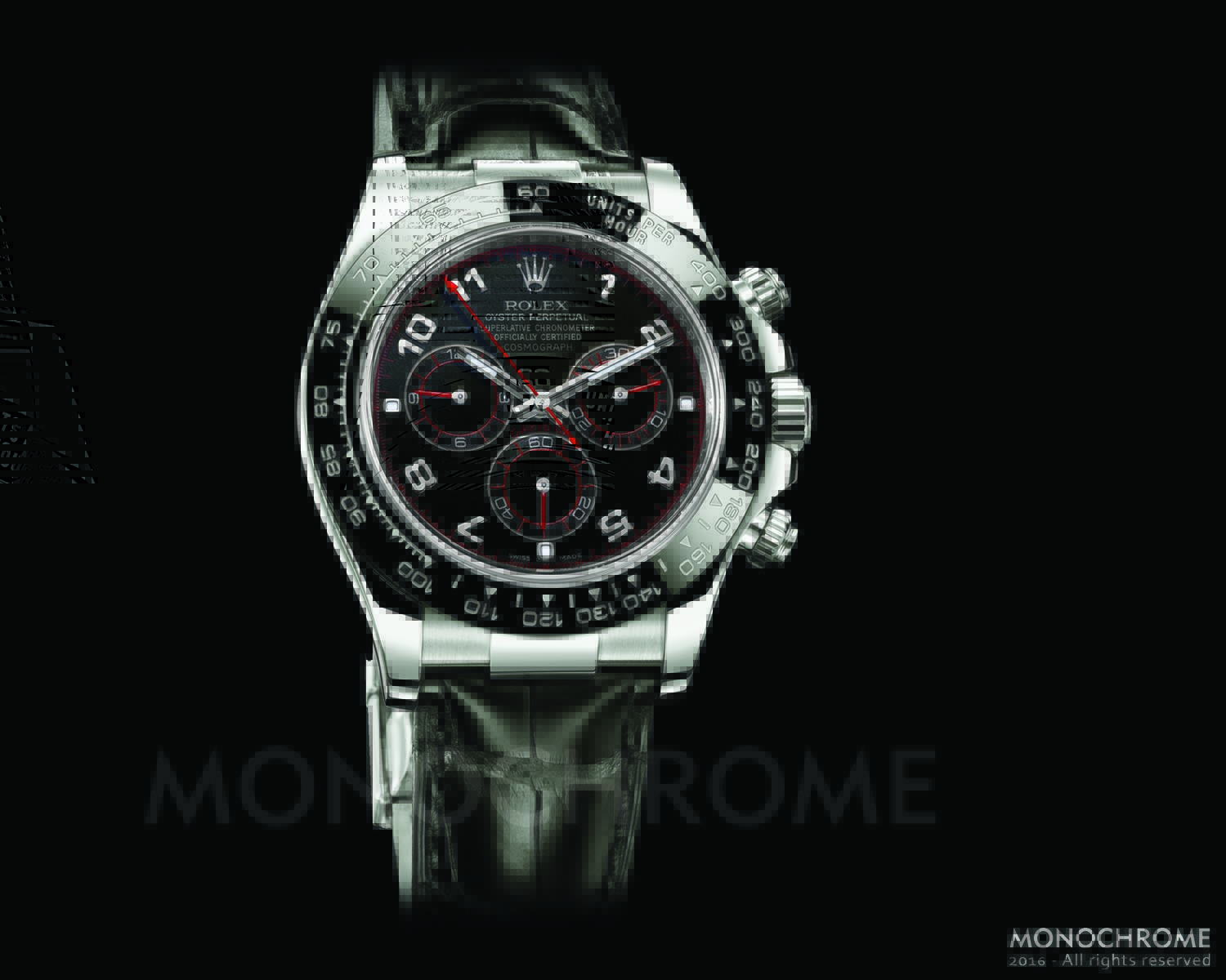 Rolex Daytona 116519LN White Gold Ceramic bezel leather strap - Rolex Baselworld 2016 - Rolex Predictions 2016 -1 - Monochrome Rolex Daytona 116519LN White Gold Ceramic bezel leather strap - Rolex Baselworld 2016 - Rolex Predictions 2016 - Monochrome