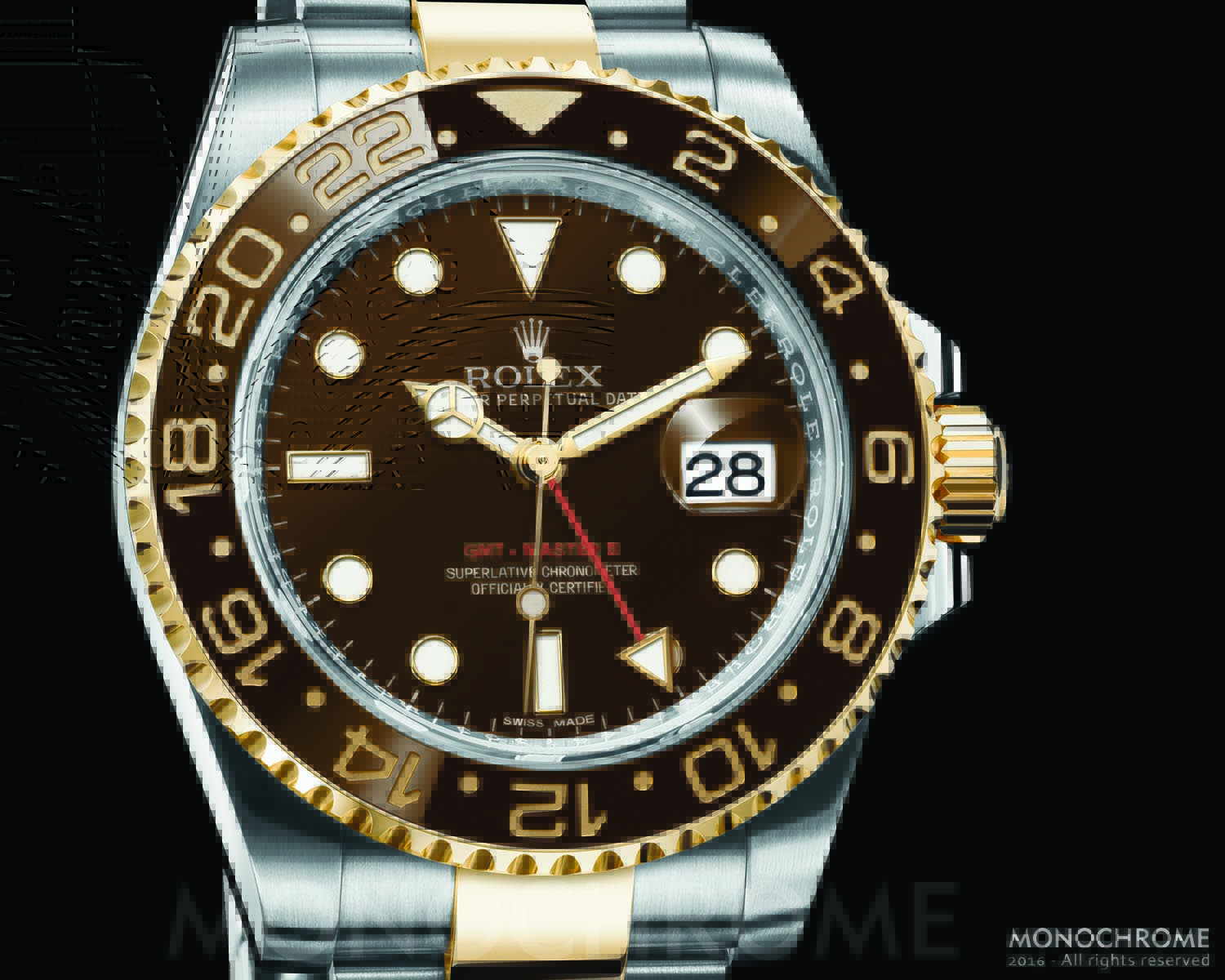 Rolex GMT-Master II Two Tone Root Beer - Rolex Baselworld 2016 - Rolex Predictions 2016 - 1 - Monochrome Rolex GMT-Master II Two Tone Root Beer - Rolex Baselworld 2016 - Rolex Predictions 2016 - Monochrome