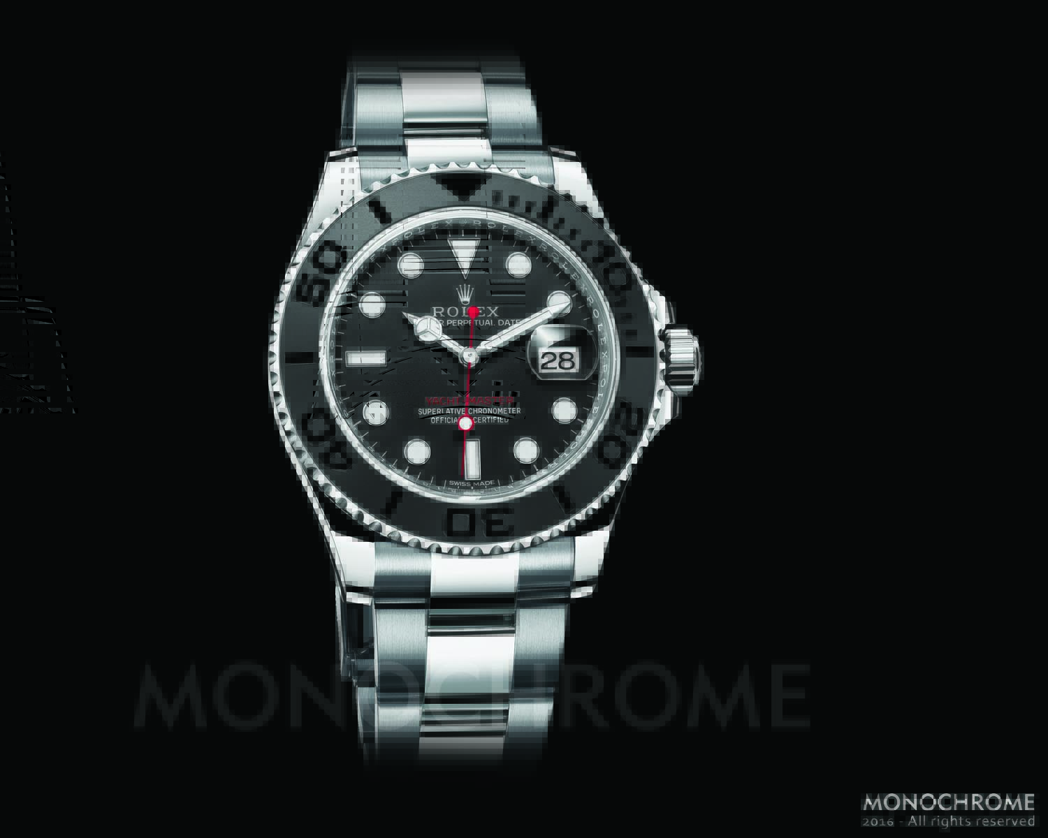 Rolex Yacht-Master 40 stainless steel ceramic oyster bracelet - Rolex Baselworld 2016 - Rolex Predictions 2016 - 1 - Monochrome Rolex Yacht-Master 40 stainless steel ceramic oyster bracelet - Rolex Baselworld 2016 - Rolex Predictions 2016 - Monochrome