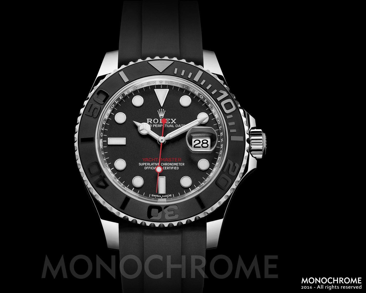 Rolex Yacht-Master 40 stainless steel ceramic rubber - Rolex Baselworld 2016 - Rolex Predictions 2016 - 2 - Monochrome Rolex Yacht-Master 40 stainless steel ceramic rubber - Rolex Baselworld 2016 - Rolex Predictions 2016 - Monochrome