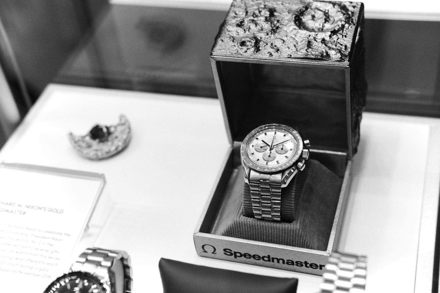 Gold Nixon - Omega Museum Visit - Monochrome Watches Omega Museum Visit